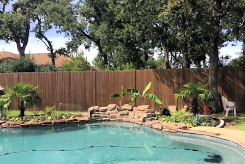Pool Land Scaping Fort Worth